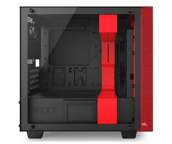 Gabinete NZXT H400i Preto/Vermelho, CA-H400W-BR