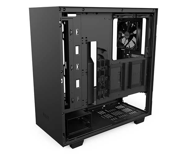 Gabinete NZXT H500 Lateral em Vidro Preto, CA-H500B-B1