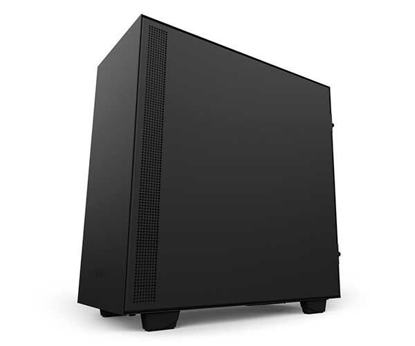 Gabinete NZXT H500 Lateral em Vidro Preto/Vermelho, CA-H500B-BR