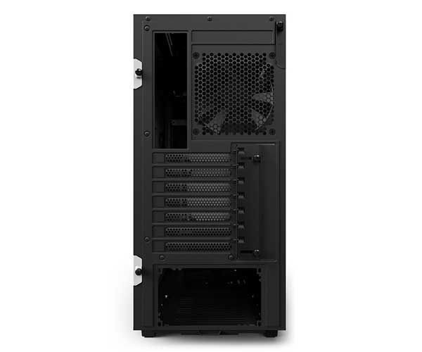 Gabinete NZXT H500 Lateral em Vidro Branco/Preto, CA-H500B-W1