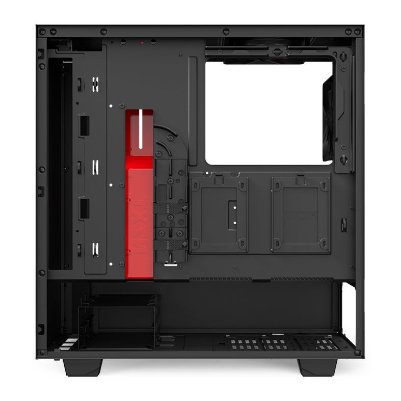 Gabinete NZXT H510 Preto/Vermelho, CA-H510B-BR