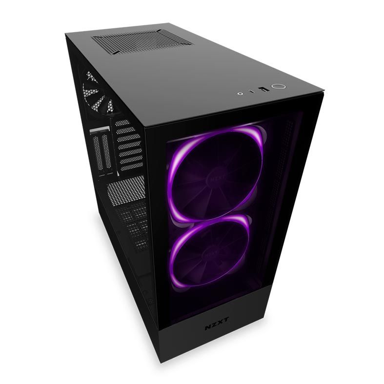 Gabinete NZXT H510 Elite Preto/Preto, CA-H510E-B1