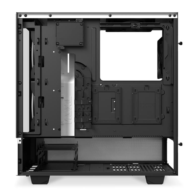 Gabinete NZXT H510 Elite Branco/Preto, CA-H510E-W1