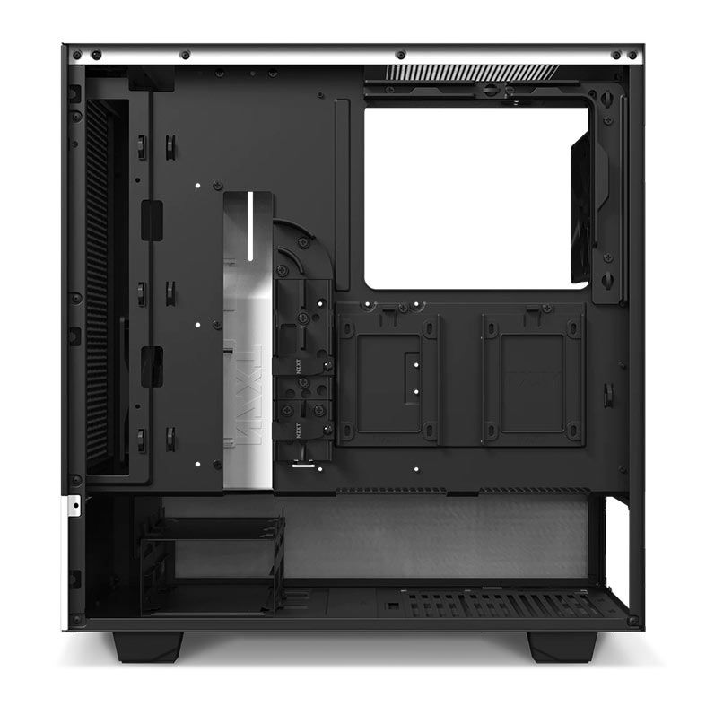 Gabinete Gamer NZXT H510 Flow, Mid-Tower, Lateral de Vidro, Com 2 Ventoinhas, Branco, CA-H52FW-01