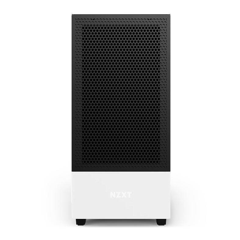 Gabinete Gamer NZXT H510 Flow, Mid-Tower, Lateral de Vidro, Com 2 Ventoinhas, Branco, CA-H52FW-01