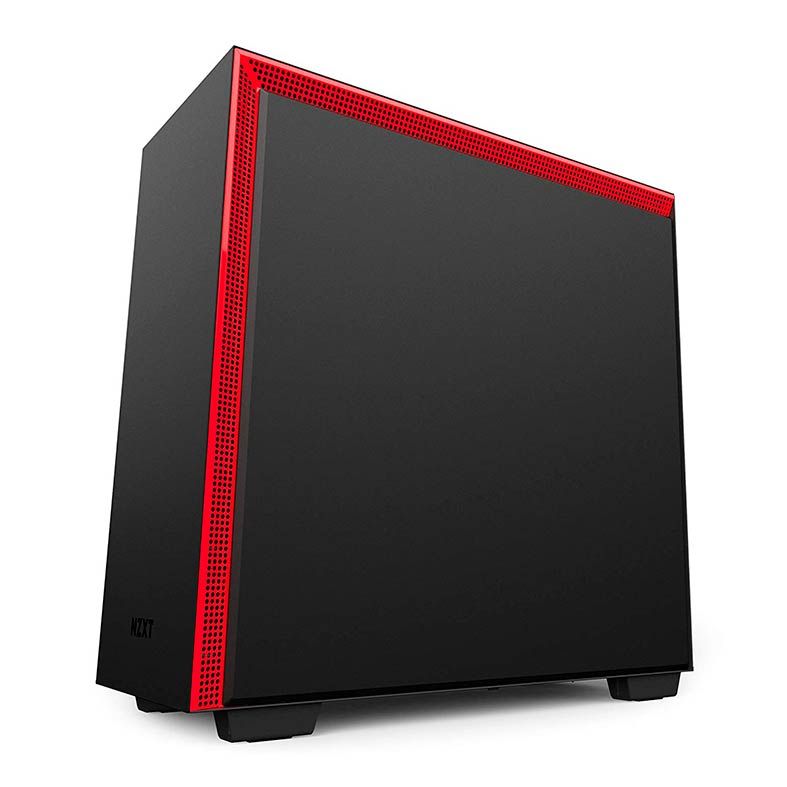 Gabinete NZXT H700 Lateral em Vidro Temp Preto/Vermelho, CA-H700B-BR