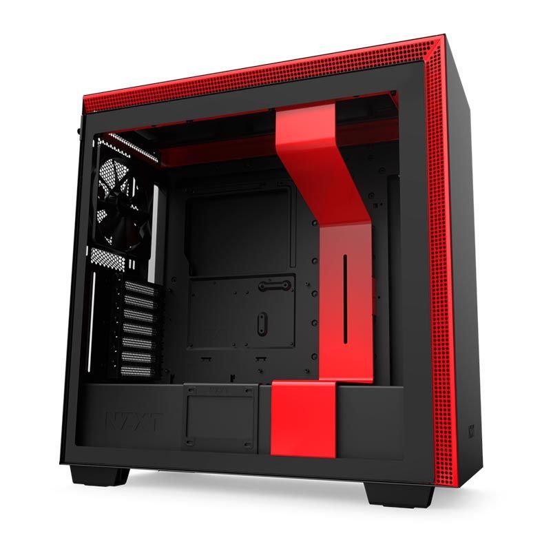 Gabinete NZXT H710 Preto/Vermelho, CA-H710B-BR