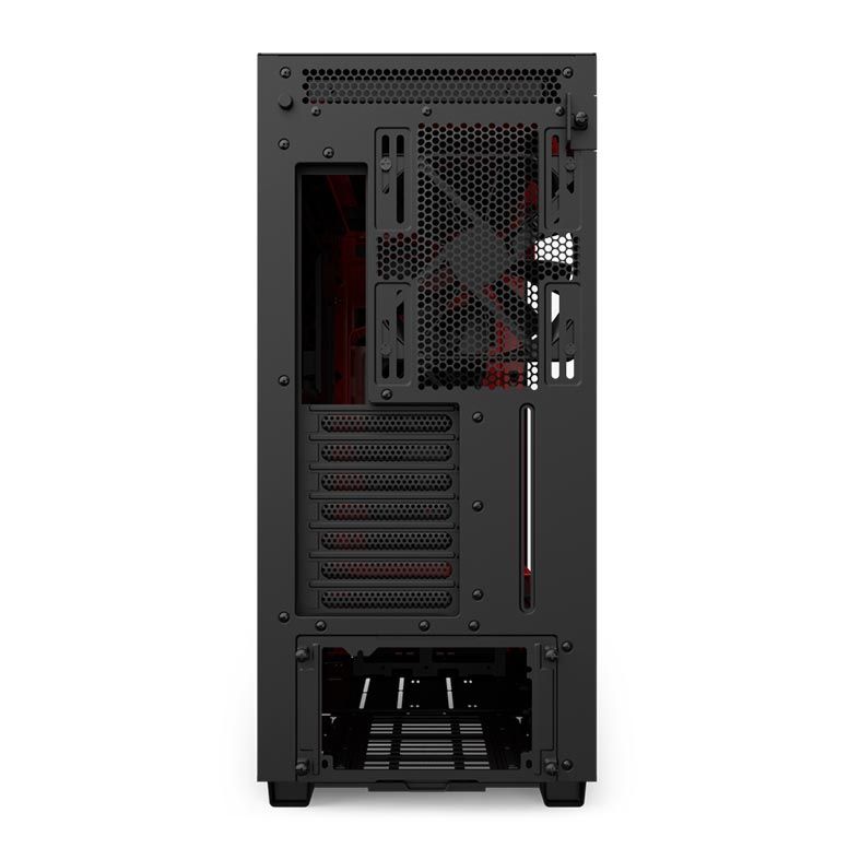 Gabinete NZXT H710 Preto/Vermelho, CA-H710B-BR