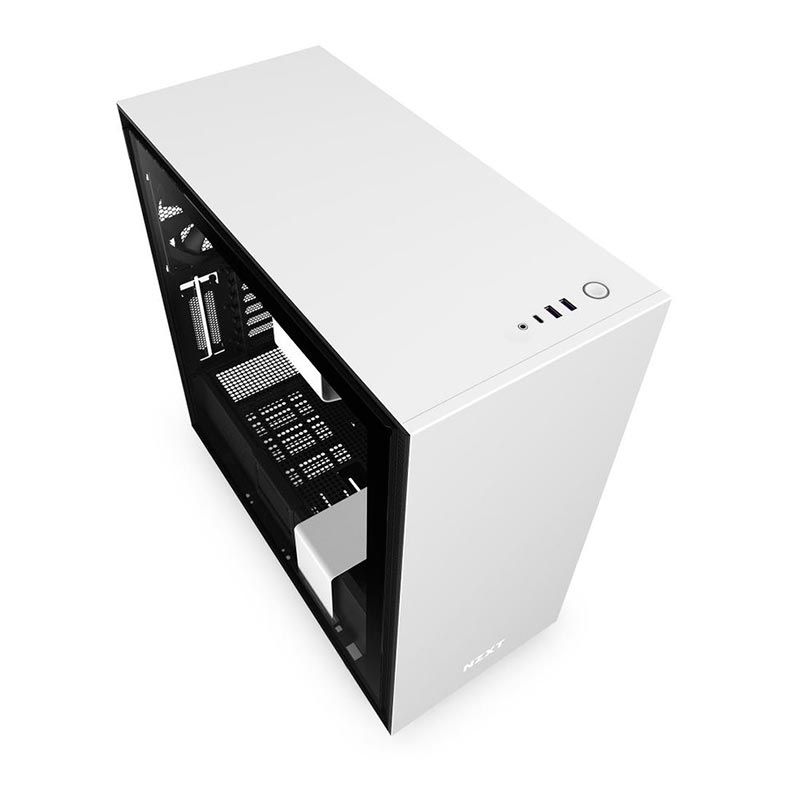 Gabinete NZXT H710 Branco/Preto, CA-H710B-W1
