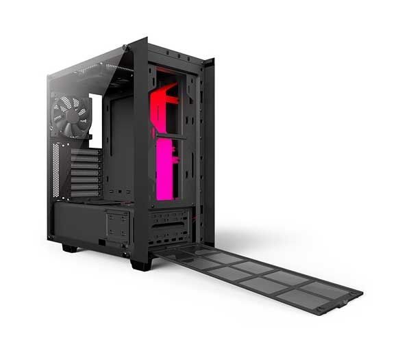 Gabinete NZXT S340 Elite Hyper Beast, CA-S340E-HB