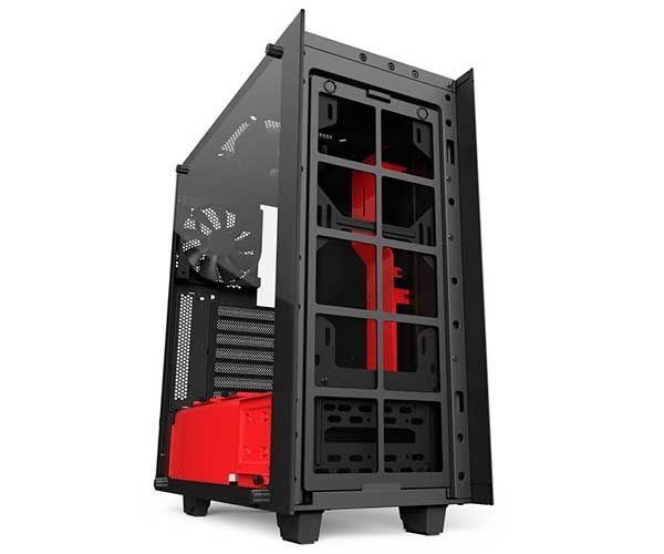Gabinete NZXT S340 Elite Vermelho, CA-S340W-B4