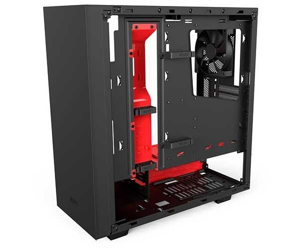 Gabinete NZXT S340 Elite Vermelho, CA-S340W-B4
