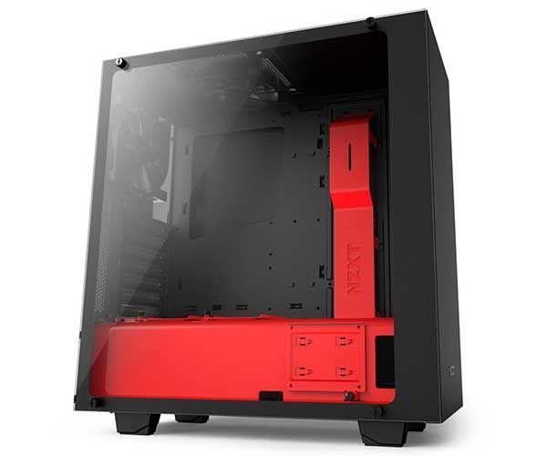 Gabinete NZXT S340 Elite Vermelho, CA-S340W-B4