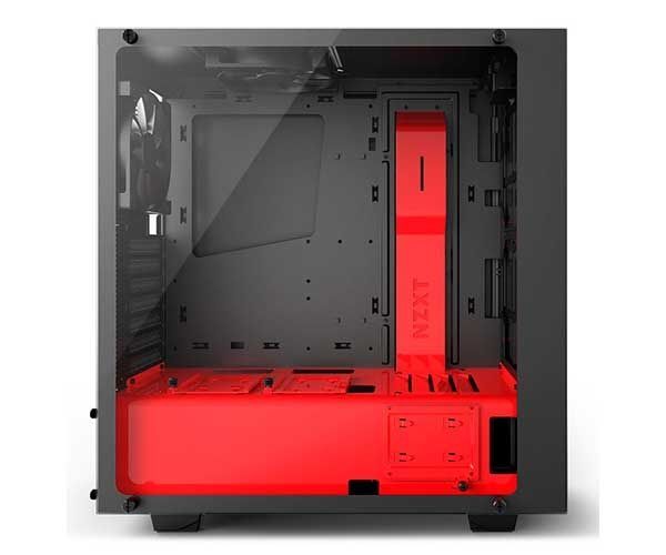 Gabinete NZXT S340 Elite Vermelho, CA-S340W-B4