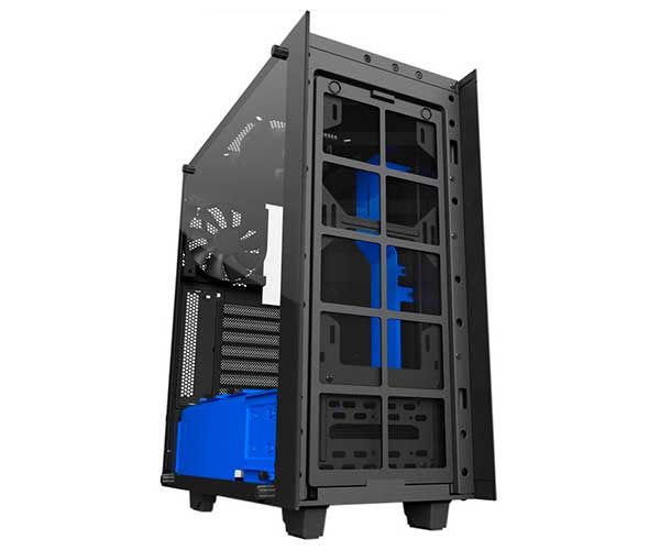 Gabinete NZXT S340 Elite Preto Com Azul, CA-S340W-B5