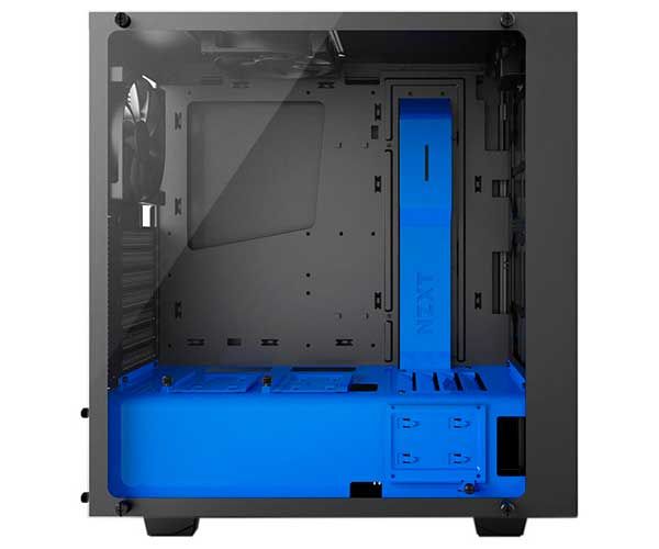 Gabinete NZXT S340 Elite Preto Com Azul, CA-S340W-B5