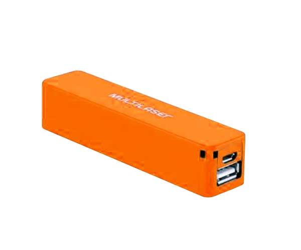 Power Bank Multi Smarto Go 2200 Mah Laranja, CB078