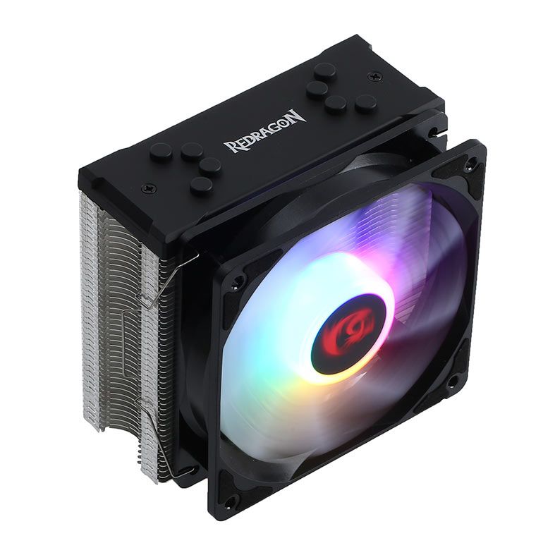Cooler Para Processador Redragon Sif, Rainbow, 120mm, CC-1052