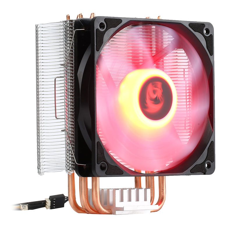 Cooler Para Processador Redragon Buri, Led Vermelho, 120mm, CC-1055R
