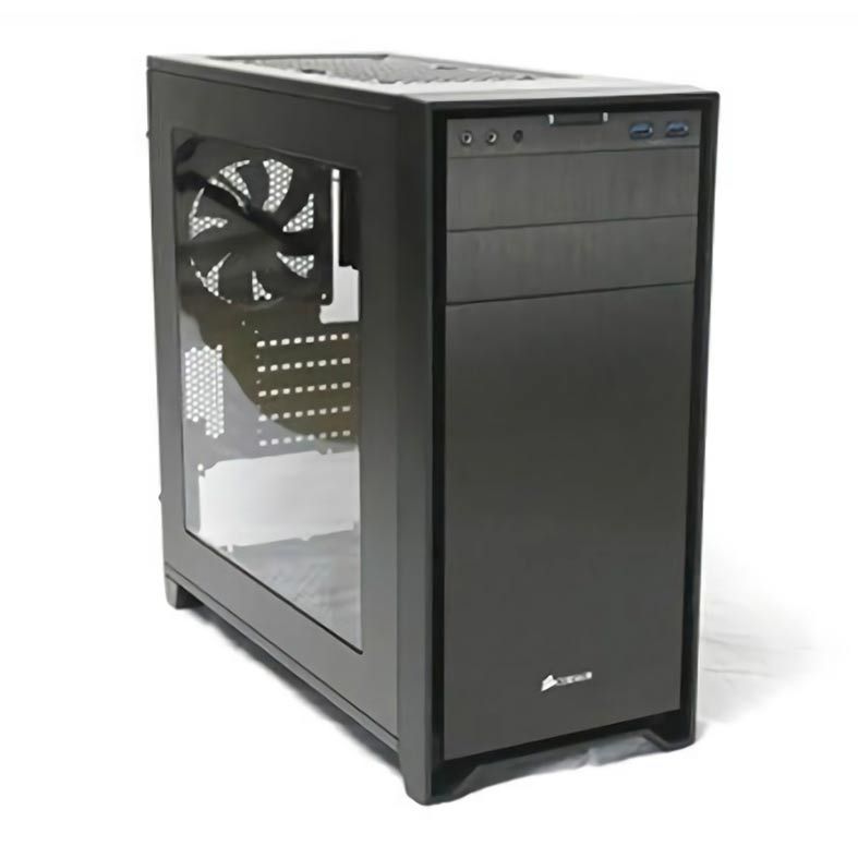 Gabinete Corsair Obsidian Series 350D Black com Janela, CC-9011029-WW 