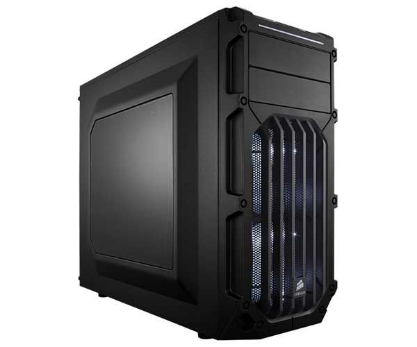 Gabinete Corsair Carbide Series SPEC-03 Fan LED Branco Acrílico Preto, CC-9011053-WW