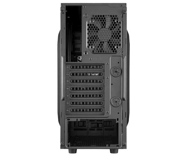 Gabinete Corsair Carbide Series SPEC-03 Fan LED Branco Acrílico Preto, CC-9011053-WW