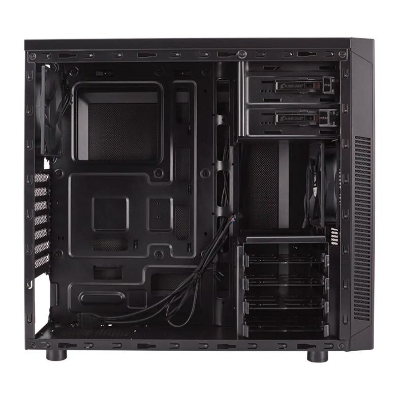 Gabinete Corsair Carbide 100R Silent Edition Preto Mid Tower, CC-9011077-WW