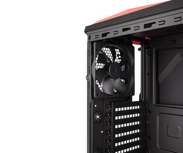 Gabinete Corsair Carbide Spec-ALPHA Black/Red, CC-9011085-WW