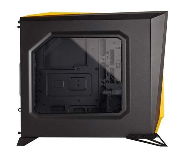 Gabinete Corsair Carbide Spec-ALPHA Preto/Amarelo, CC-9011094-WW