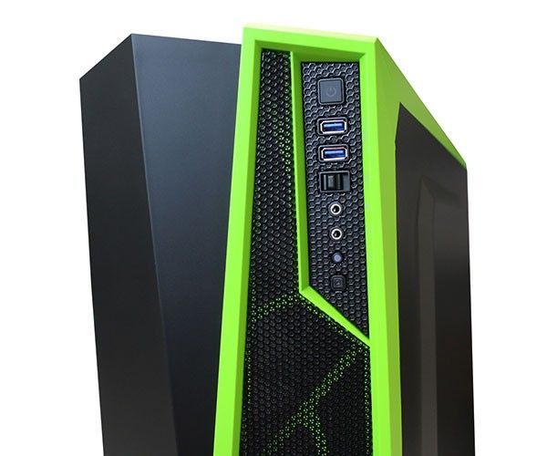 Gabinete Corsair Carbide Series Spec Alpha Preto/Verde , CC-9011102-WW