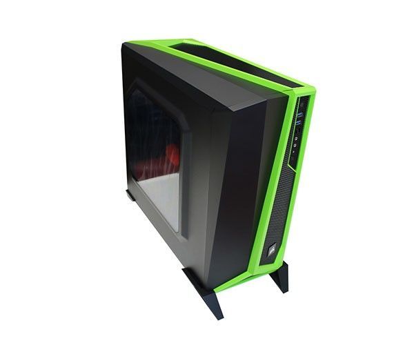 Gabinete Corsair Carbide Series Spec Alpha Preto/Verde , CC-9011102-WW