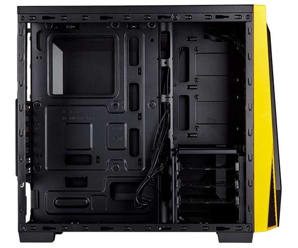Gabinete Corsair Carbide Series SPEC-04 Preto/Amarelo, CC-9011108-WW