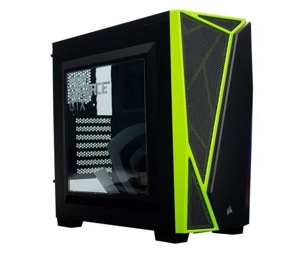 Gabinete Corsair Carbide Series SPEC-04 Nvidia Edition Preto/Verde, CC-9011119-NV1
