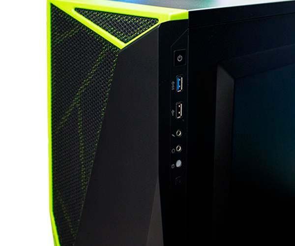 Gabinete Corsair Carbide Series SPEC-04 Nvidia Edition Preto/Verde, CC-9011119-NV1