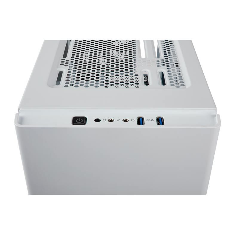 Gabinete Corsair Carbide Series 275R Branco Lateral em Acrilico Mid Tower, CC-9011131-WW