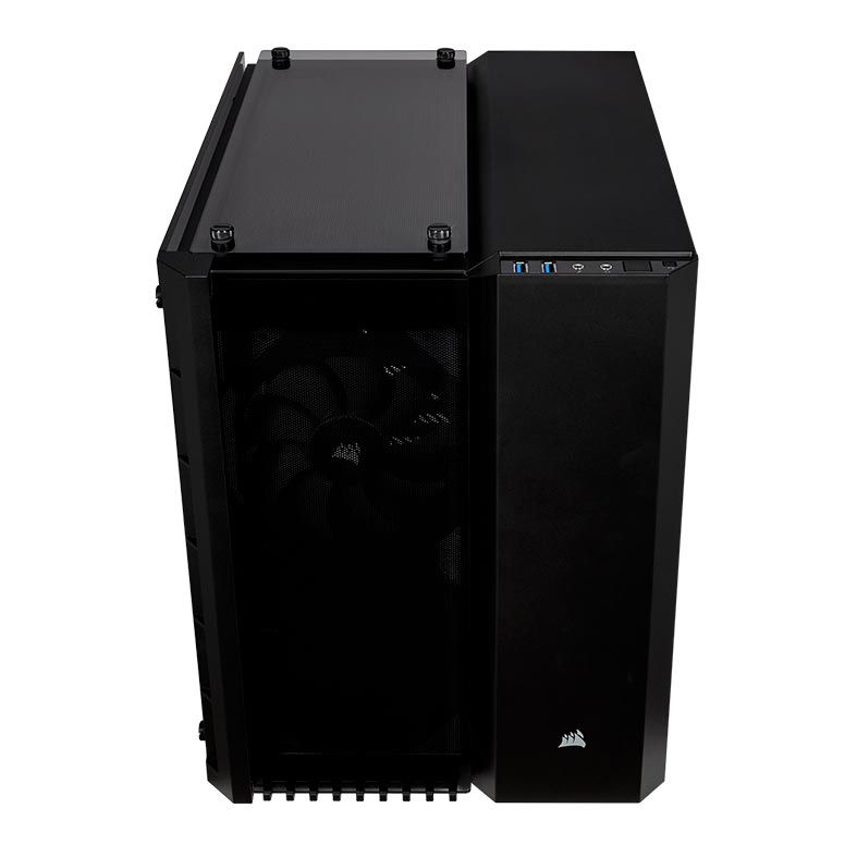 Gabinete Corsair Crystal 280X Lateral Vidro Temp Preto Mini Tower, CC-9011134-WW