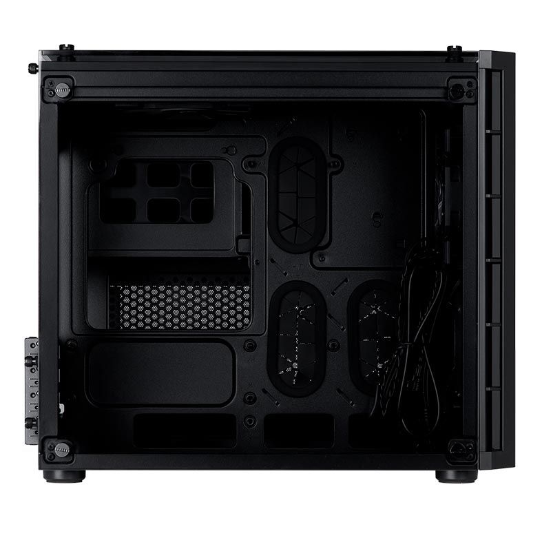 Gabinete Corsair Crystal 280X Lateral Vidro Temp Preto Mini Tower, CC-9011134-WW
