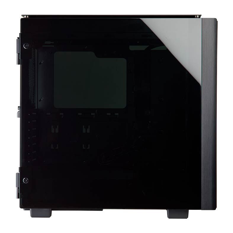 Gabinete Corsair Obsidian Series 500D RGB Preto Vidro Temp Mid Tower, CC-9011139-WW