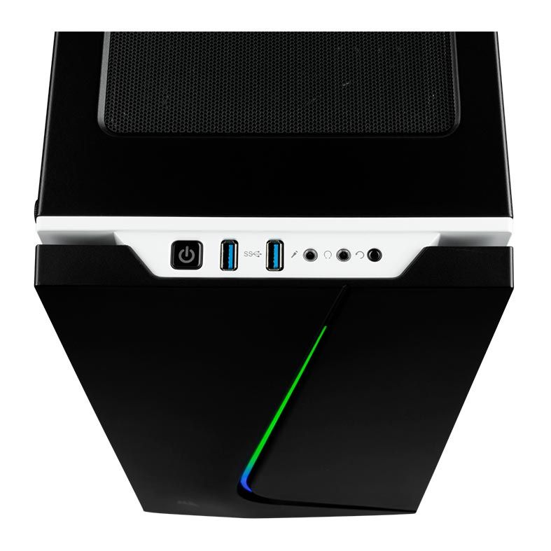 Gabinete Corsair Carbide Series SPEC-06 RGB Mid Tower Preto, CC-9011146-WW