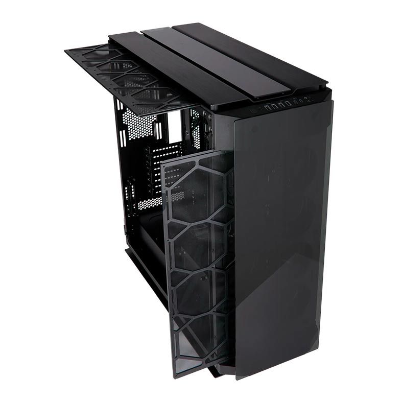 Gabinete Corsair Obsidian Series 1000D RGB Vidro Temp Preto Super Tower, CC-9011148-WW