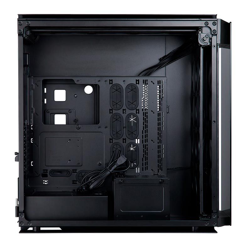 Gabinete Corsair Obsidian Series 1000D RGB Vidro Temp Preto Super Tower, CC-9011148-WW