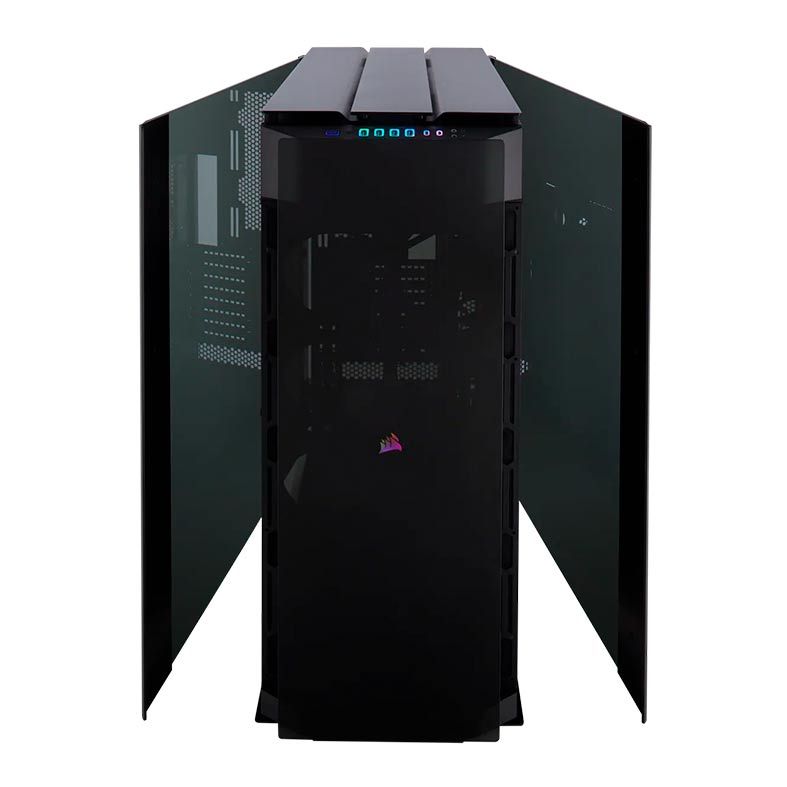 Gabinete Corsair Obsidian Series 1000D RGB Vidro Temp Preto Super Tower, CC-9011148-WW