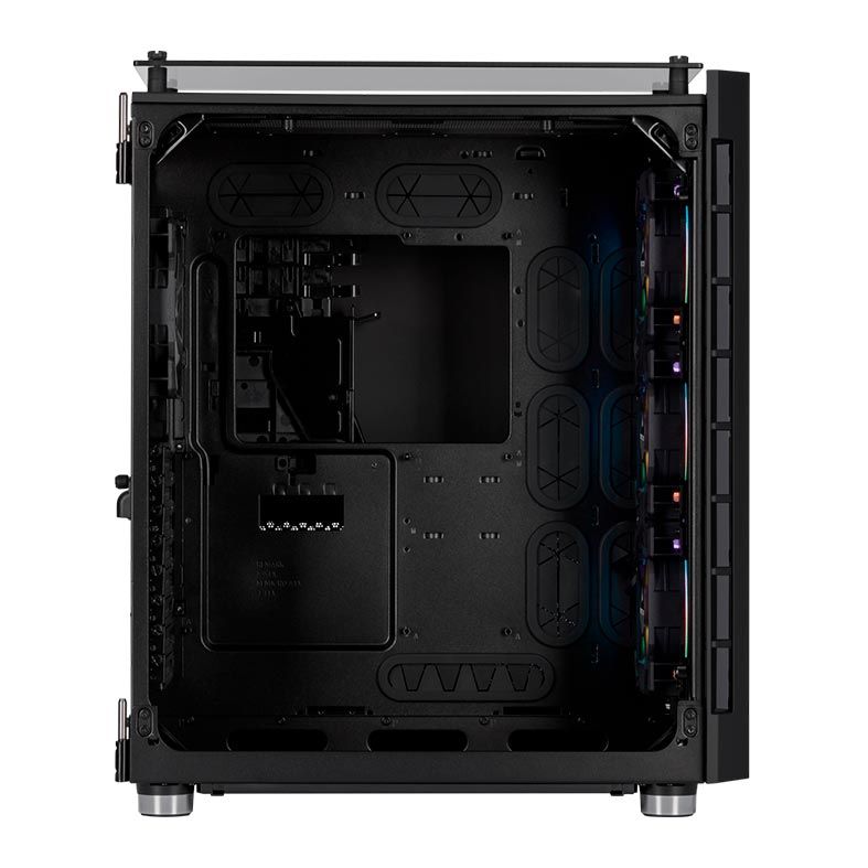 Gabinete Corsair Crystal 680X RGB Lateral Vidro Temp Preto Full Tower, CC-9011168-WW