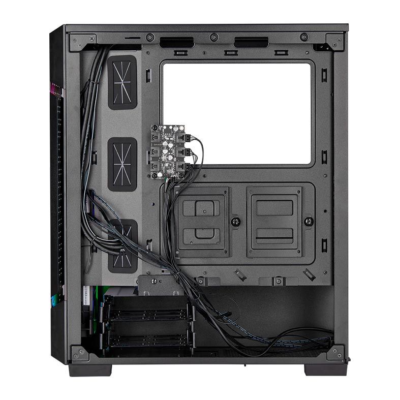 Gabinete Corsair 220T RGB Vidro Temp Preto Mid Tower, CC-9011173-WW