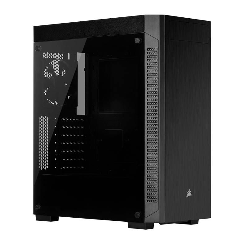 Gabinete Corsair 110R Vidro Temp Preto Mid Tower, CC-9011183-WW