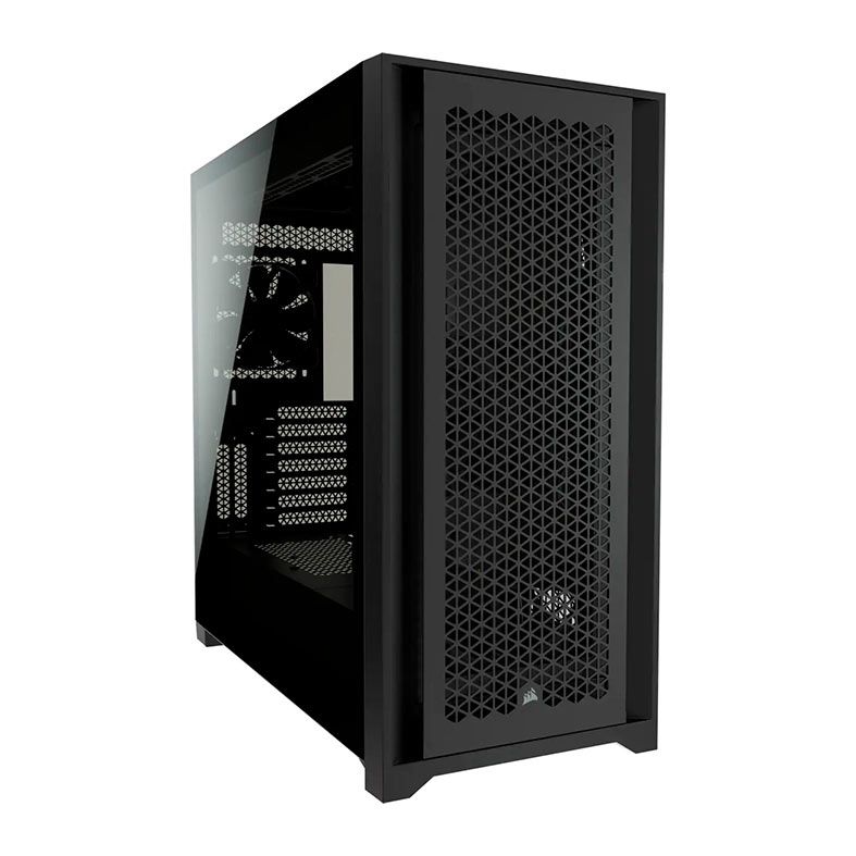 Gabinete Gamer Corsair 5000D Airflow, Mid-Tower, Lateral de Vidro, Com 2 Fans, Preto, CC-9011210-WW