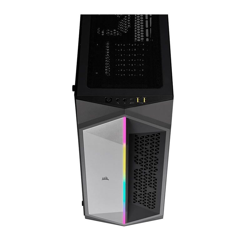 Gabinete Gamer Corsair 470T RGB, Mid Tower, Lateral de Vidro, Preto, CC-9011215-WW