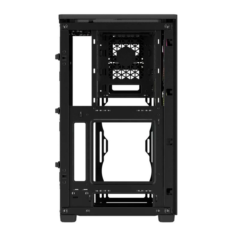 Gabinete Gamer Corsair 2000D Airflow, RGB, Mini-Tower, Com 3 Fans, Preto, CC-9011246-WW