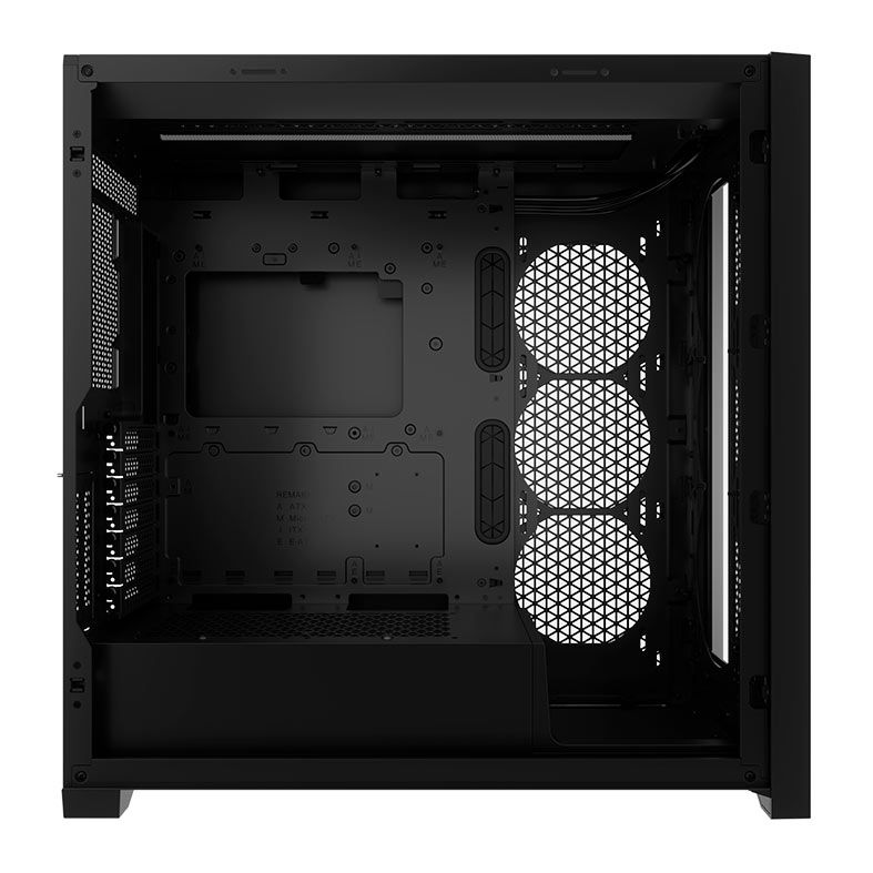 Gabinete Gamer Corsair 5000D Airflow, Mid-Tower, Lateral De Vidro, Preto, CC-9011261-WW
