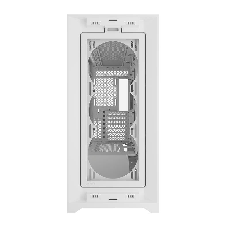 Gabinete Gamer Corsair Airflow 5000D, Mid-Tower, Lateral de Vidro, Branco, CC-9011262-WW